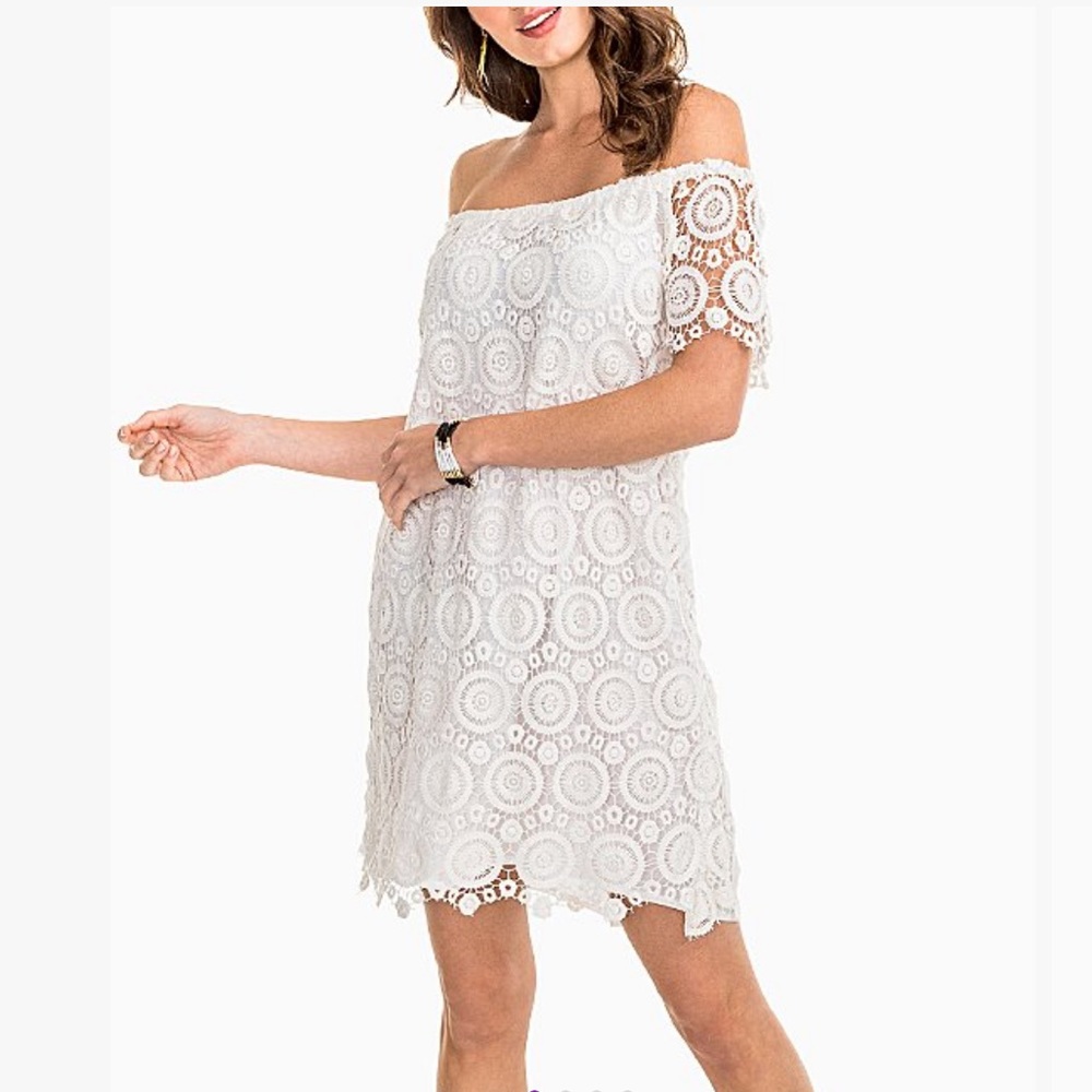 NWT Southern Tide🌿Isabel Grace Off Shoulder Dress